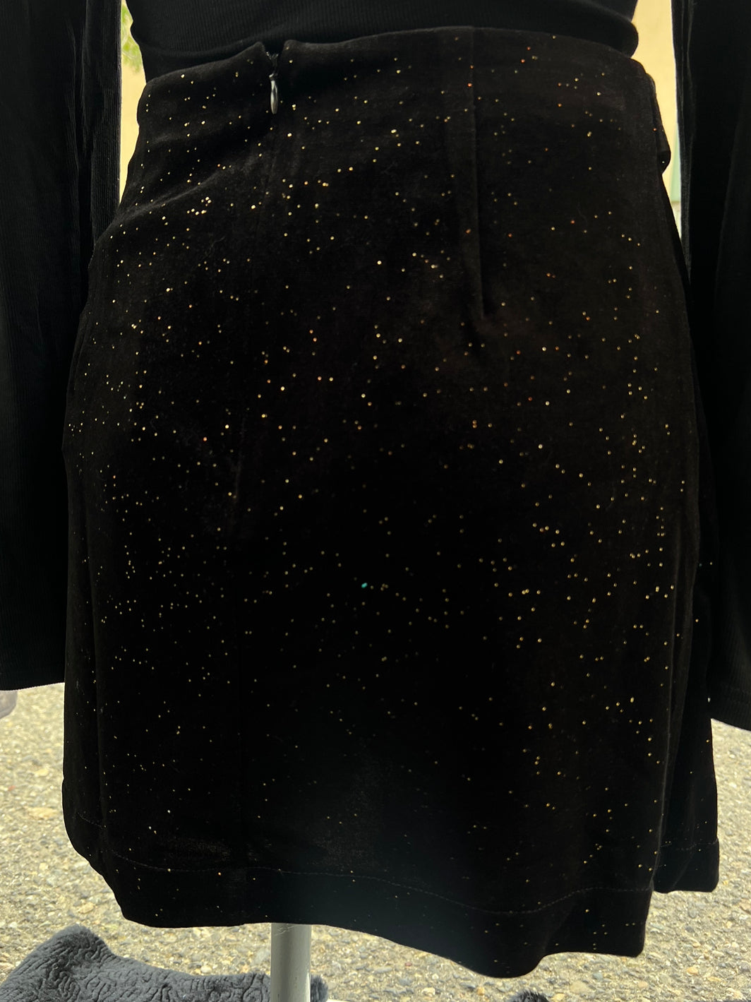 Velvet Shimmer Skirt