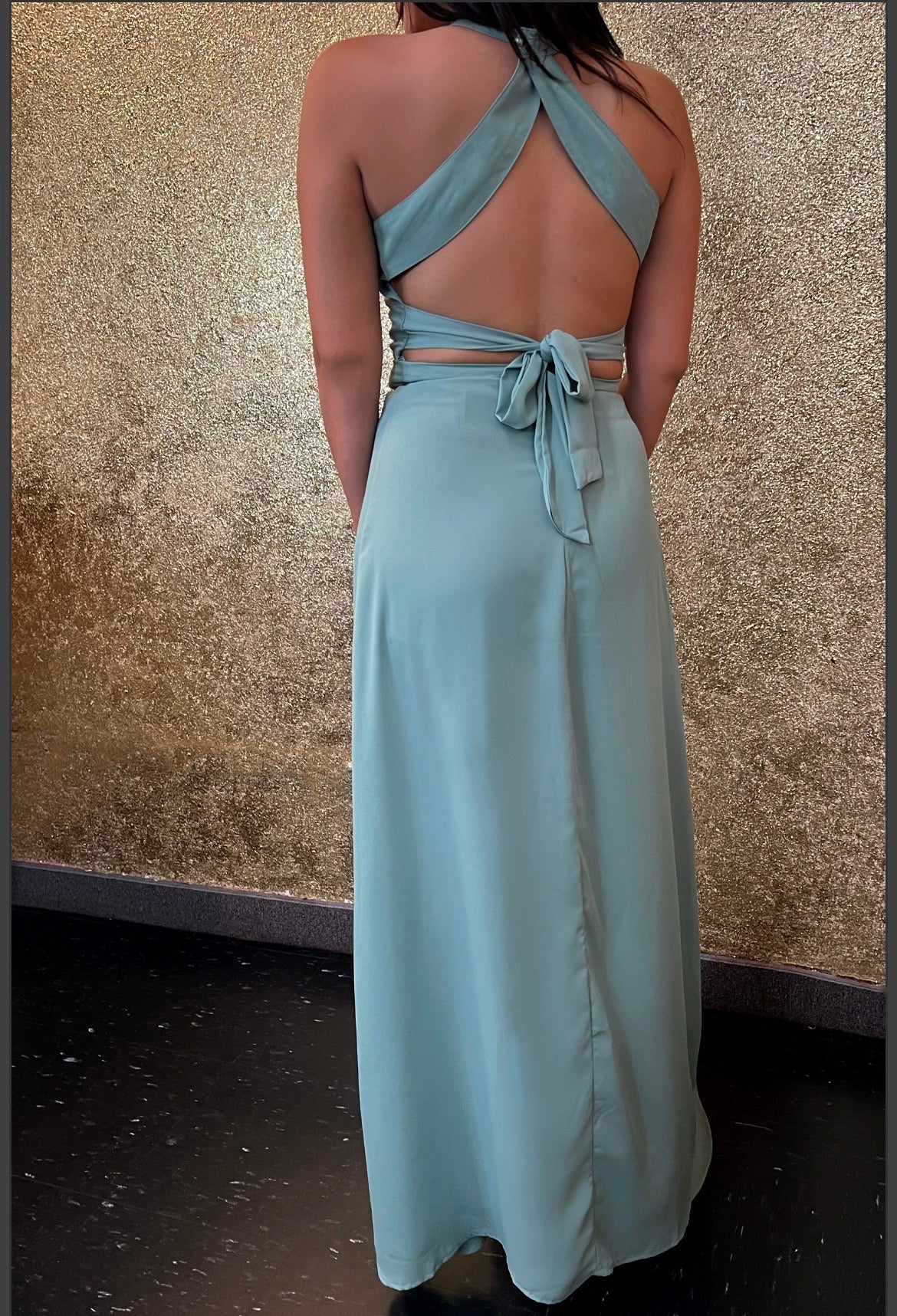 Formal Maxi Backless Dress