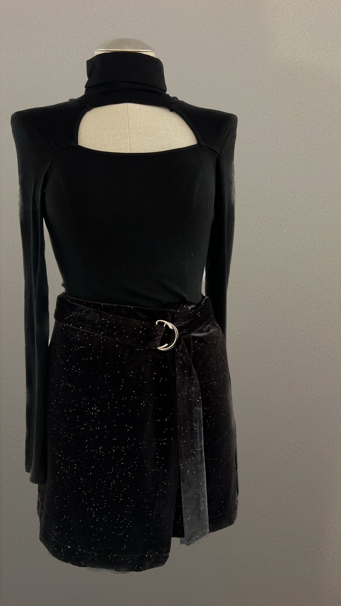 Turtleneck bodysuit