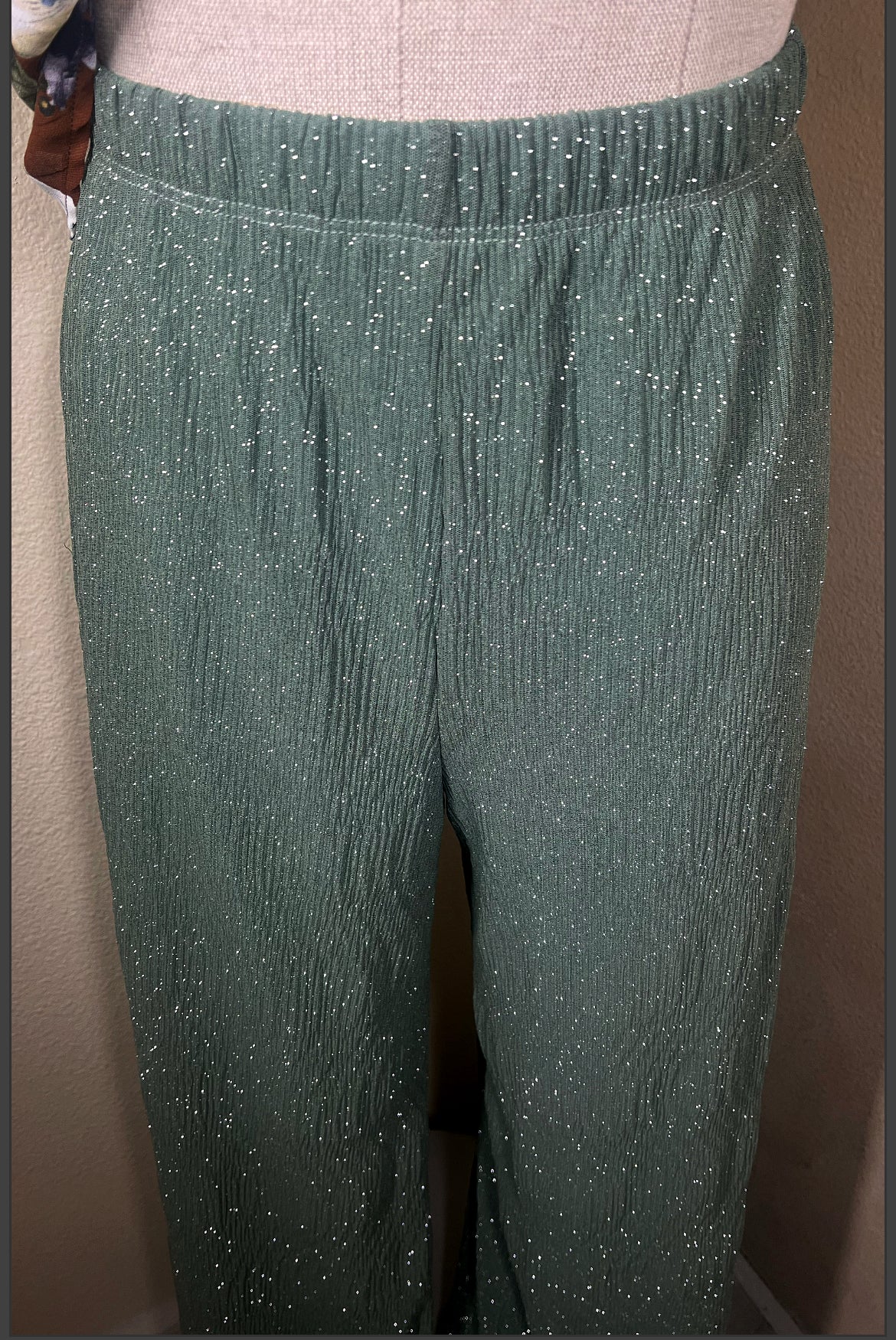 Shimmer Sage Pants